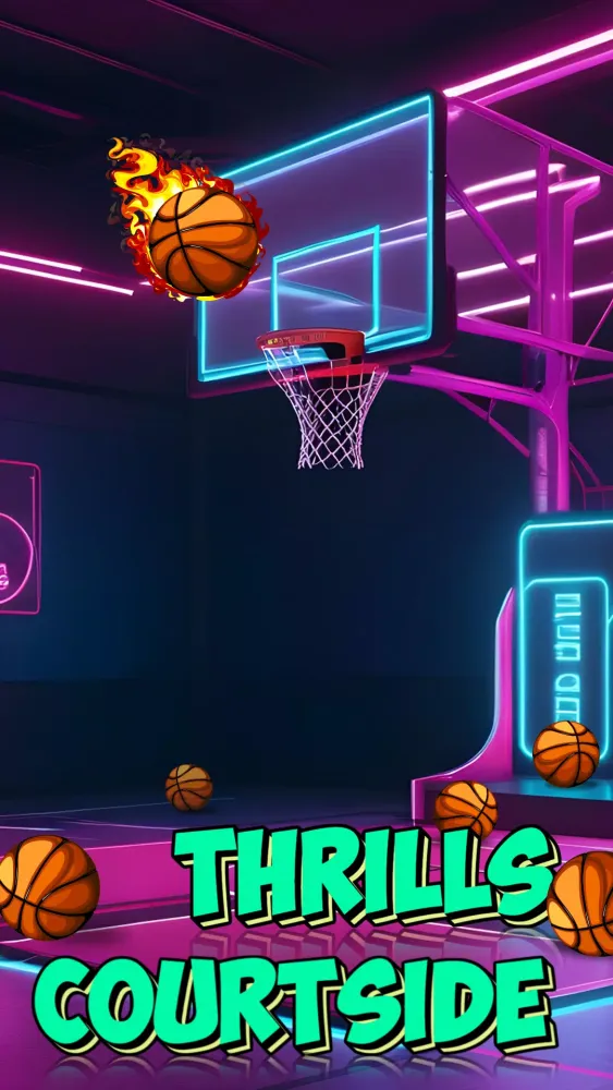 Dunk Tap: Hoop Basketball Game Screenshots