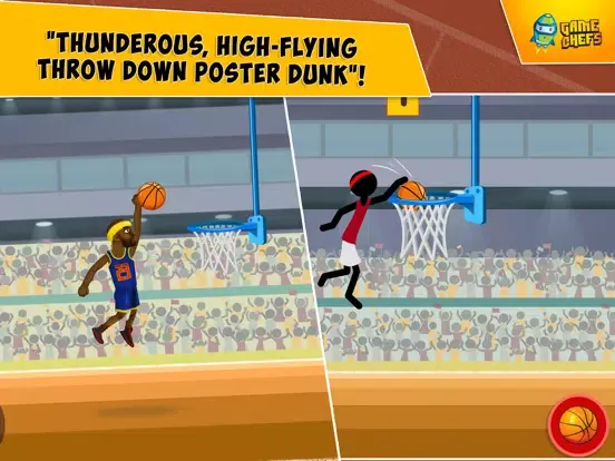 Stickman Slam Dunk iPad  スクリーンショット