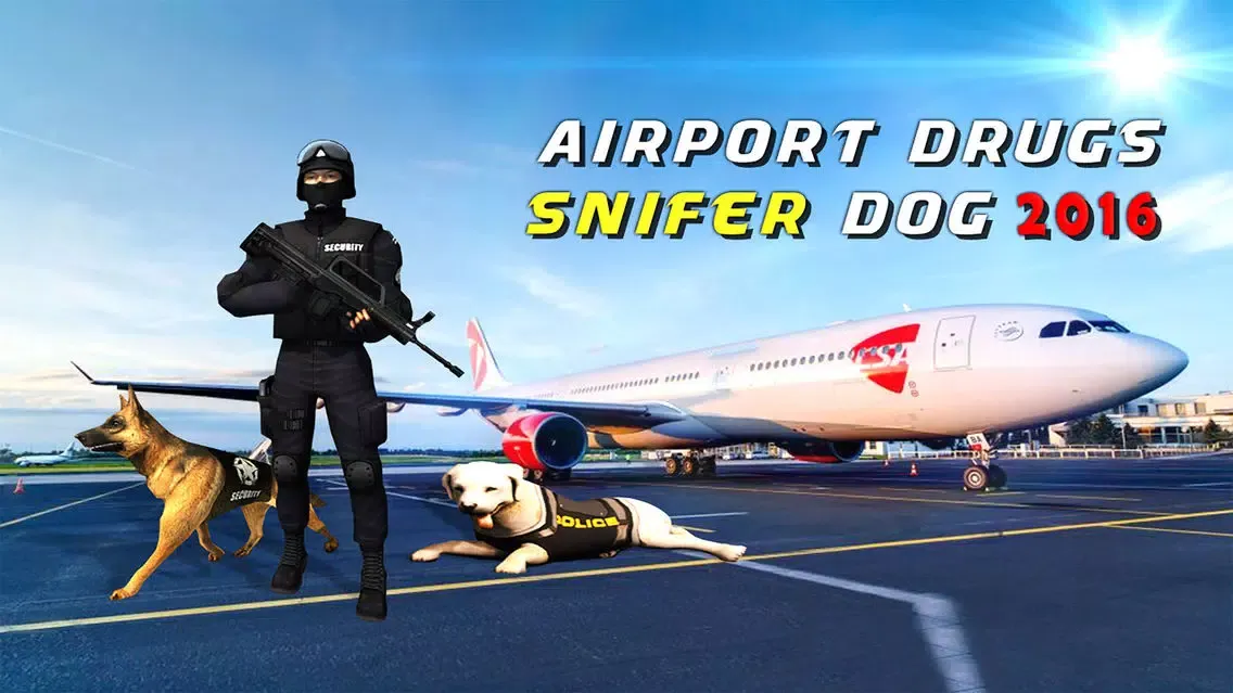 Airport Police Dog Drugs Sim স্ক্রিনশট