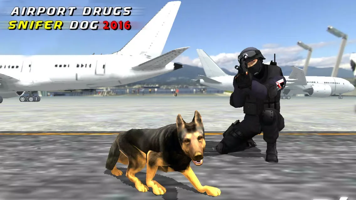 Airport Police Dog Drugs Sim স্ক্রিনশট