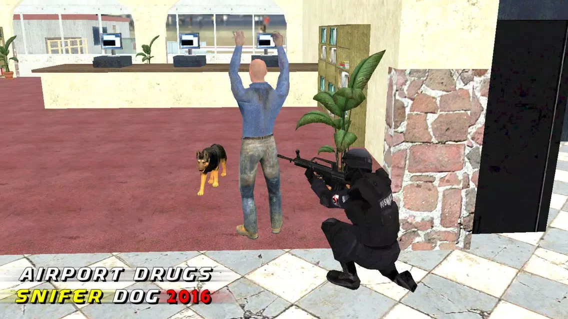 Airport Police Dog Drugs Sim স্ক্রিনশট