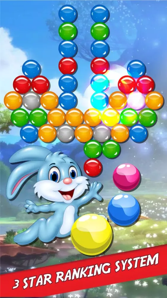Bubble Shooter Bunny Easter Match 3 Game应用截图