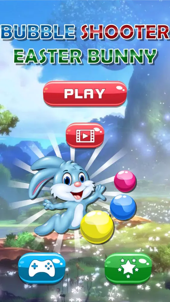 Bubble Shooter Bunny Easter Match 3 Game应用截图