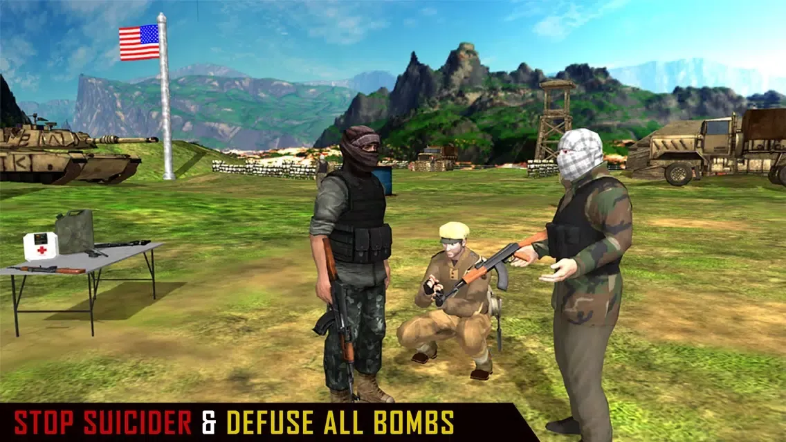 Tangkapan layar Modern Commando :Adventure War