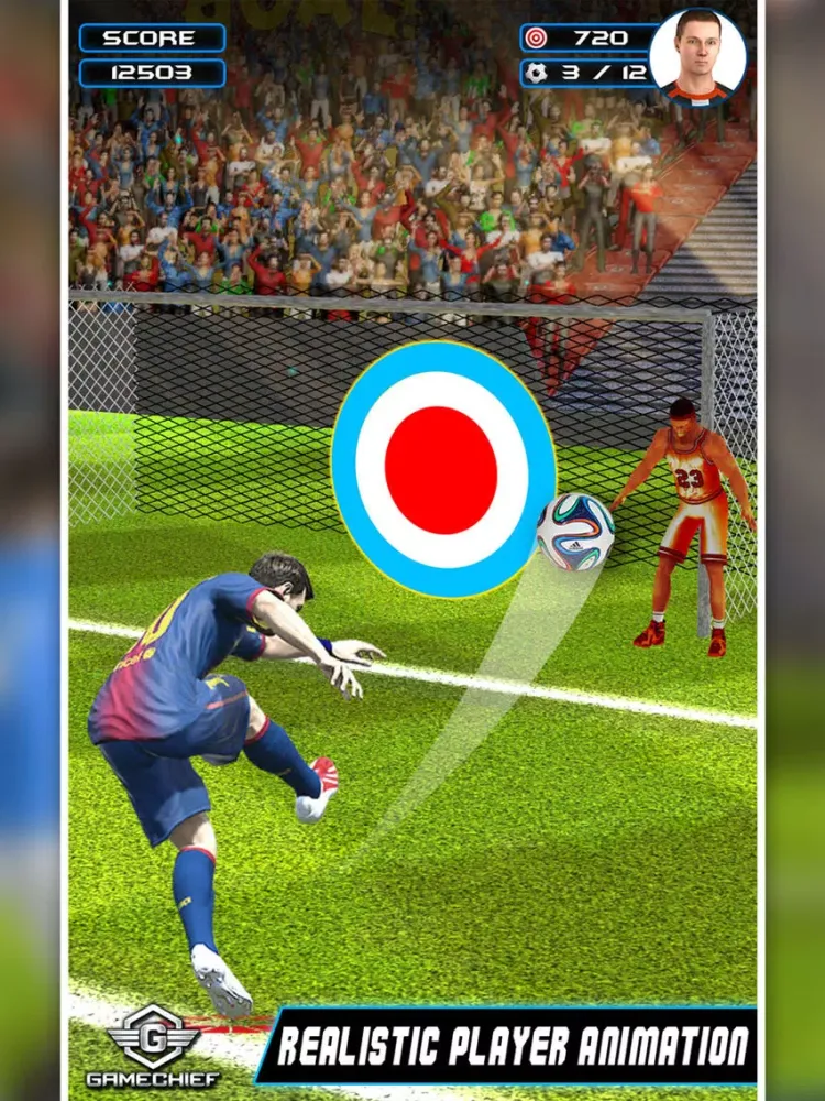 Capturas de tela do Flick Soccer Champions Pro iPad 