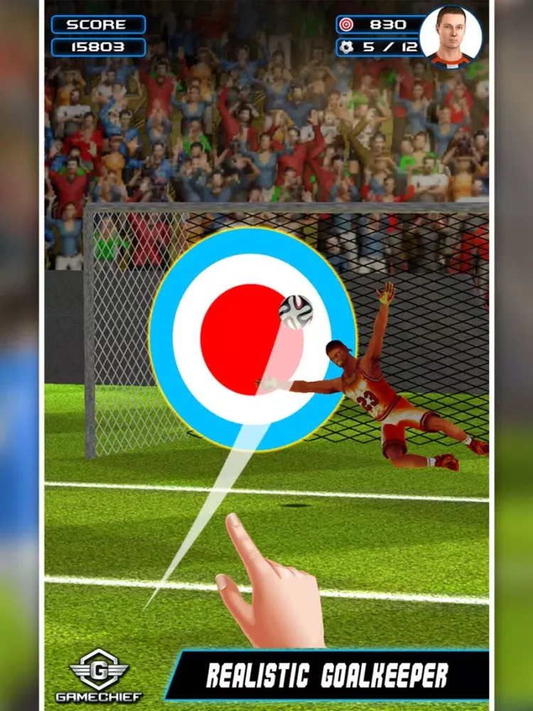 Capturas de tela do Flick Soccer Champions Pro iPad 