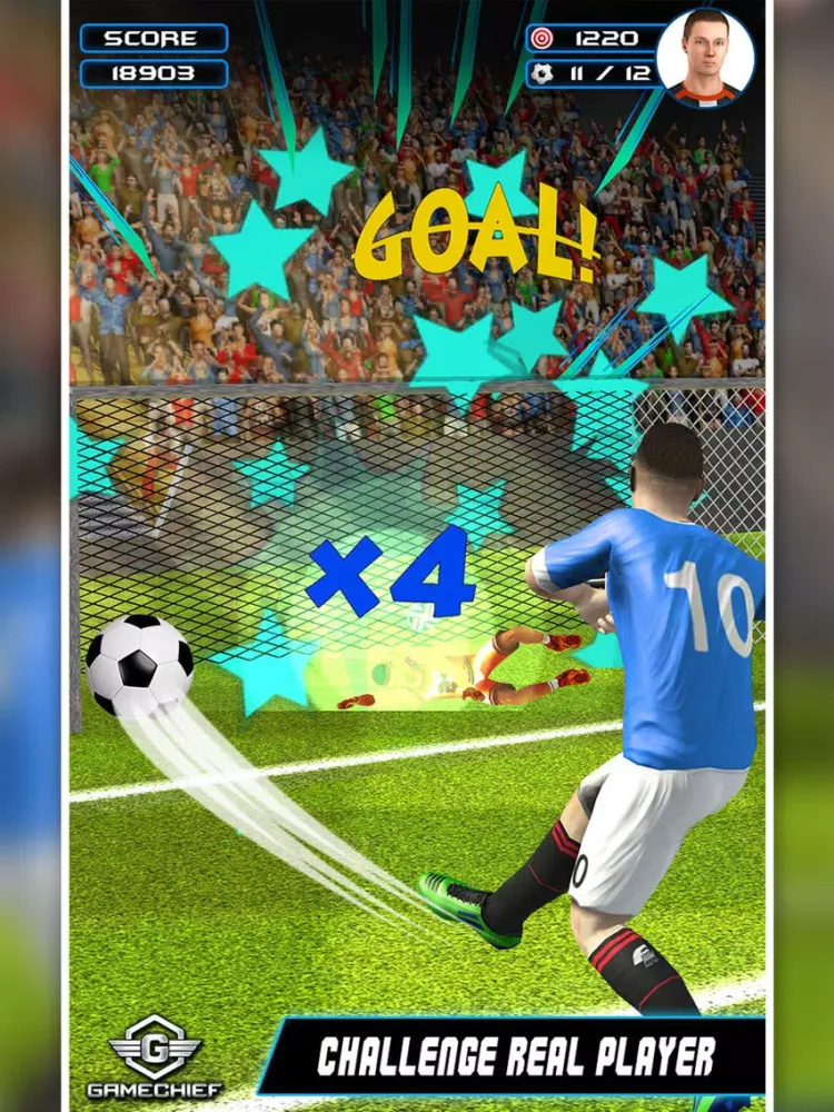 Capturas de tela do Flick Soccer Champions Pro iPad 