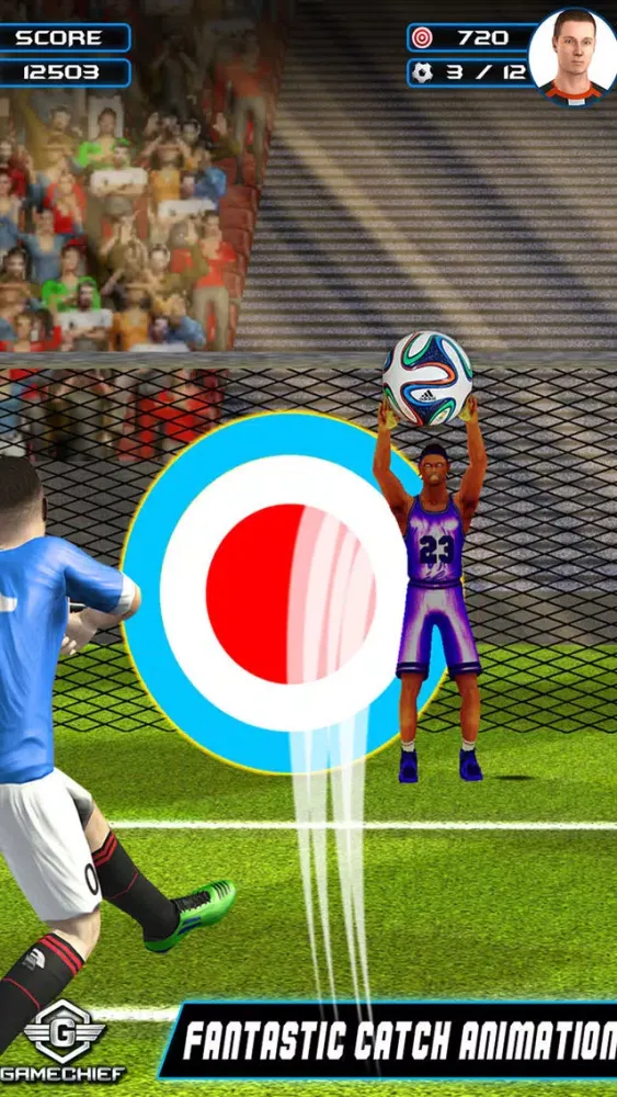 Capturas de tela do Flick Soccer Champions Pro