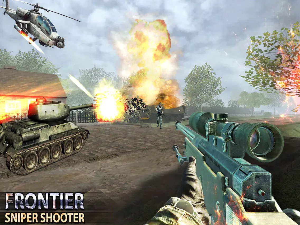 Capturas de tela do Frontier Sniper Shooter 2020 iPad 