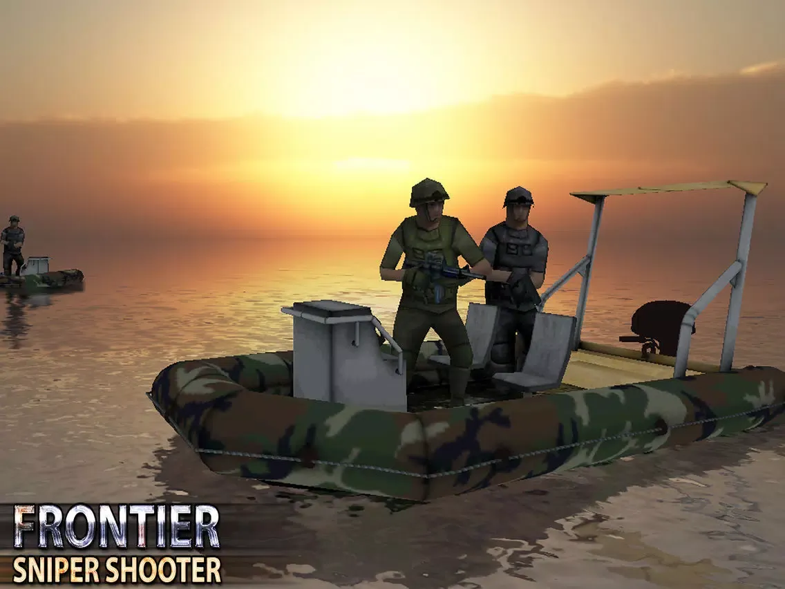 Capturas de tela do Frontier Sniper Shooter 2020 iPad 