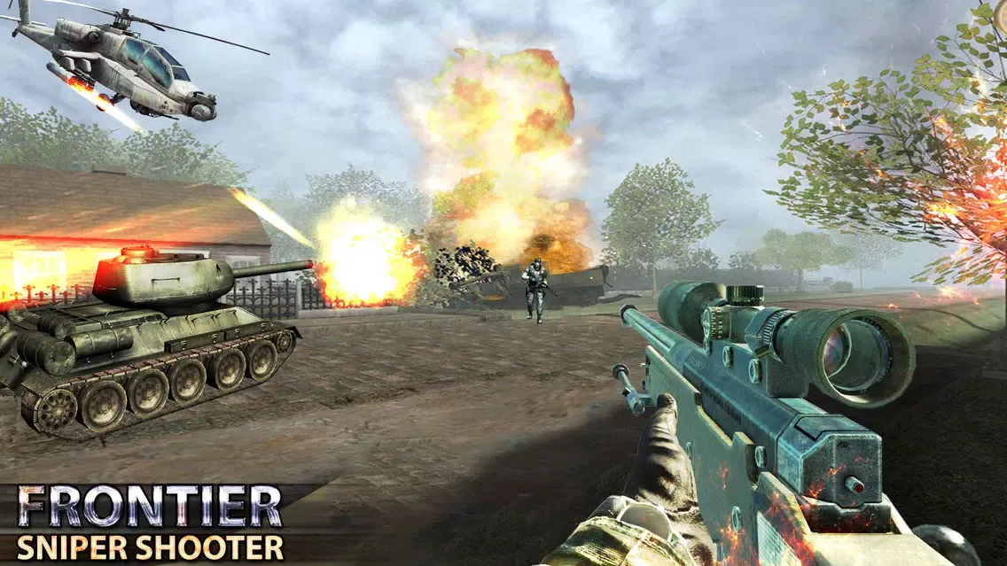 Capturas de tela do Frontier Sniper Shooter 2020