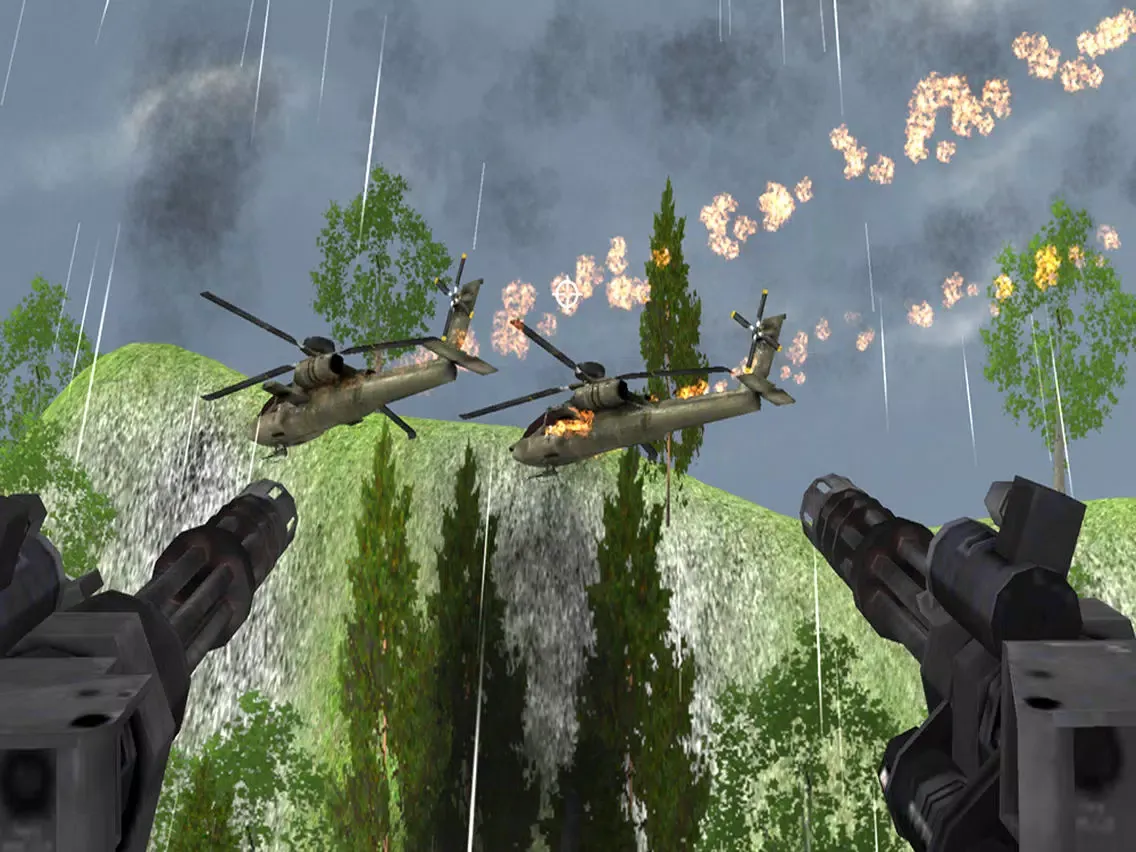 تصاویر Gunship Air Helicopter Battle : Gunner Strike iPad 