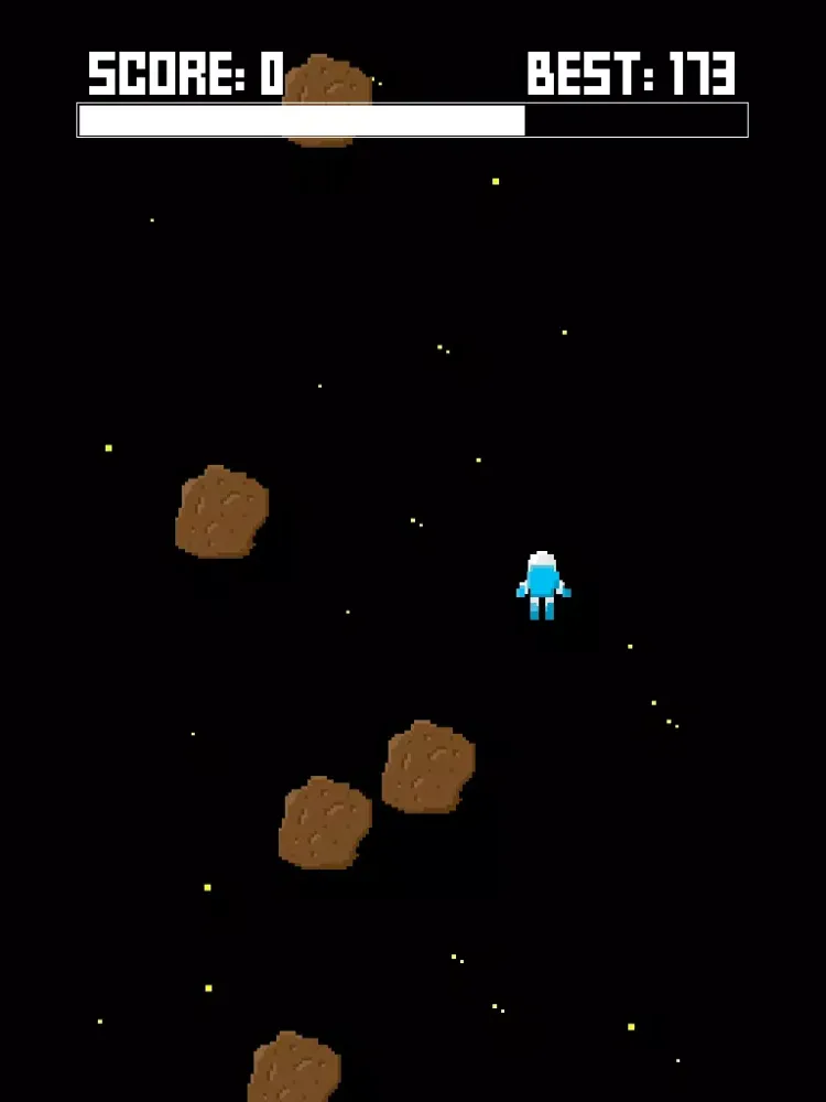 ภาพหน้าจอของ .Astro - Arcade adventures in space! iPad 