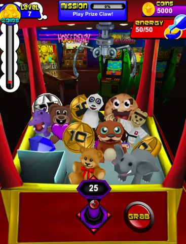 Capturas de pantalla de Prize Claw HD iPad 