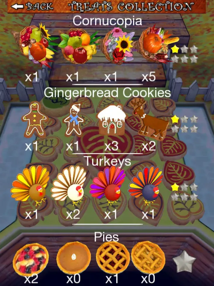 Captures d'écran de Cookie Dozer - Thanksgiving iPad 