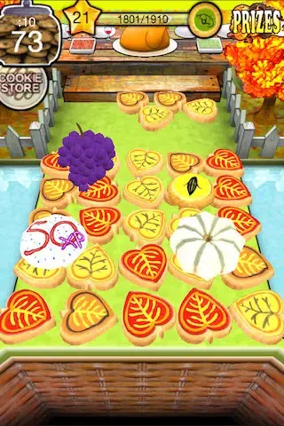 Captures d'écran de Cookie Dozer - Thanksgiving