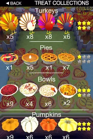 Captures d'écran de Cookie Dozer - Thanksgiving