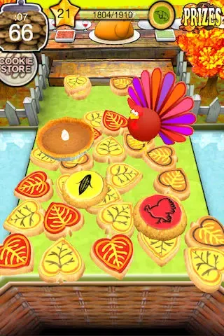 Captures d'écran de Cookie Dozer - Thanksgiving