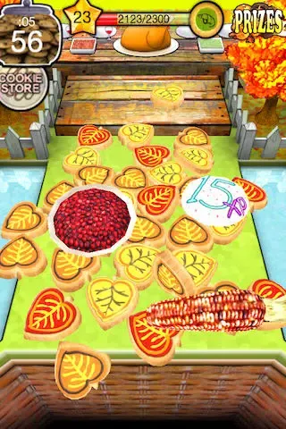 Captures d'écran de Cookie Dozer - Thanksgiving