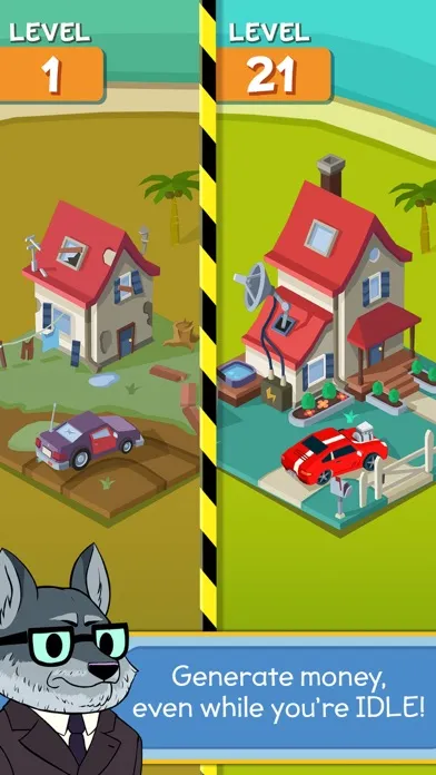 Tangkapan layar Taps to Riches