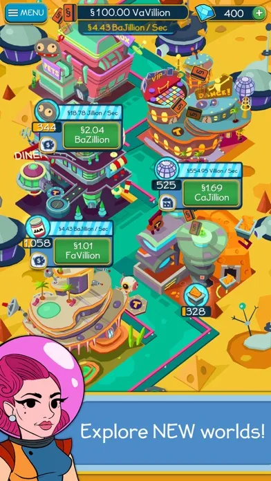 Tangkapan layar Taps to Riches