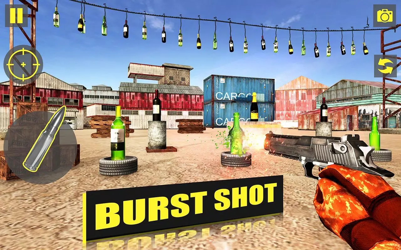 Sniper Gun Bottle Shooter 2023 Ekran Görüntüleri