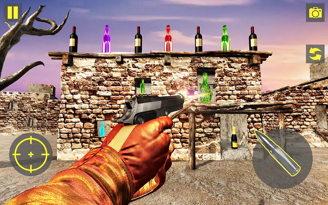 Sniper Gun Bottle Shooter 2023 Ekran Görüntüleri