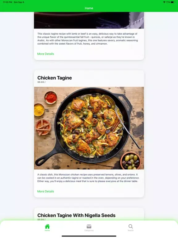 صور Healthy Tagine iPad 