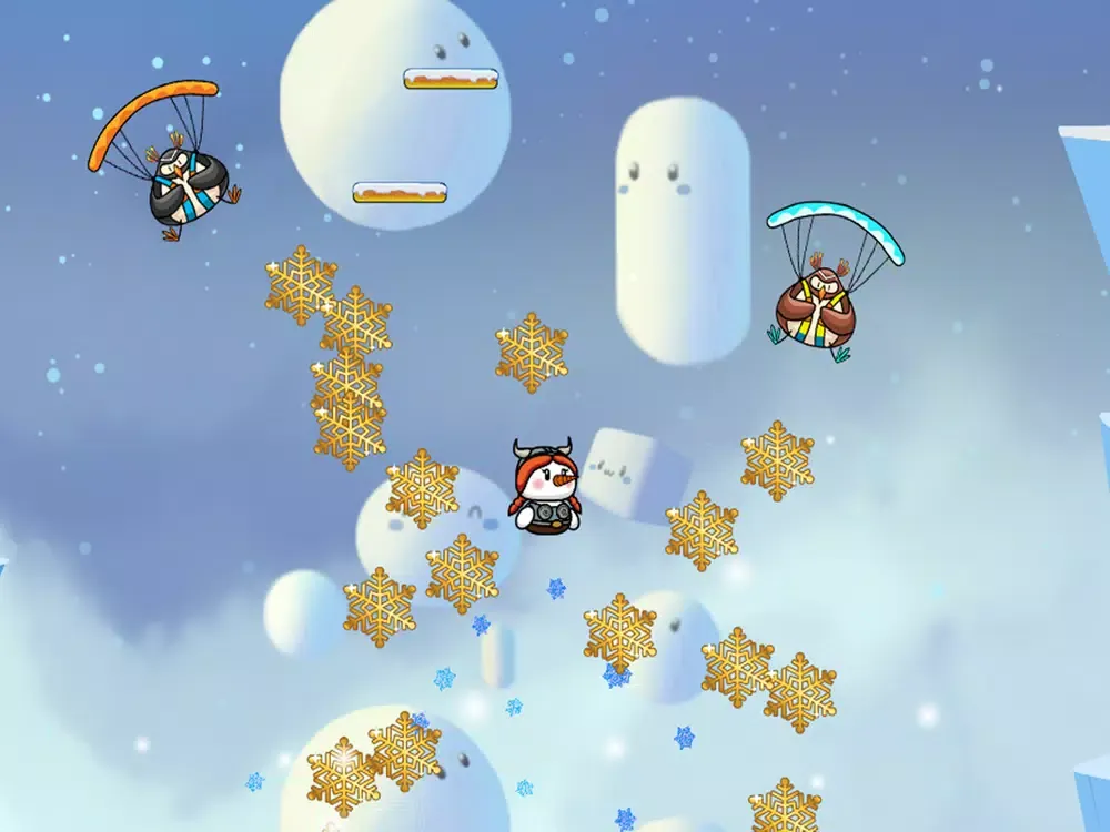Frostys Escape -Endless Jumper iPad  স্ক্রিনশট