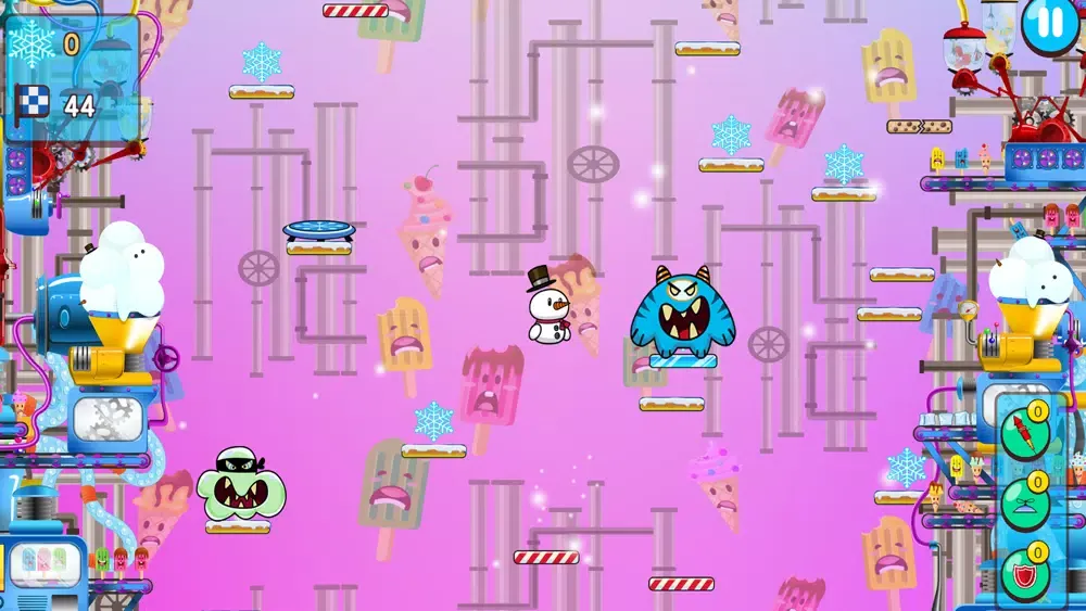 Frostys Escape -Endless Jumper স্ক্রিনশট