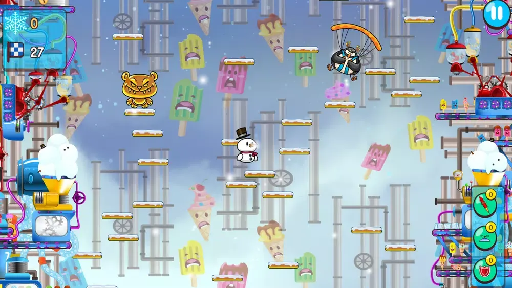 Frostys Escape -Endless Jumper স্ক্রিনশট