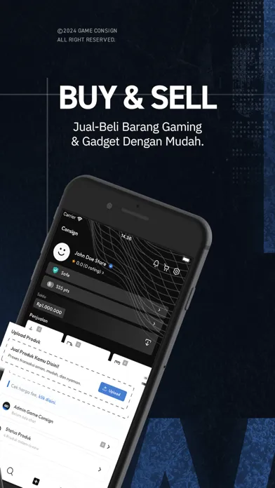 Tangkapan skrin Game Consign: Marketplace Game