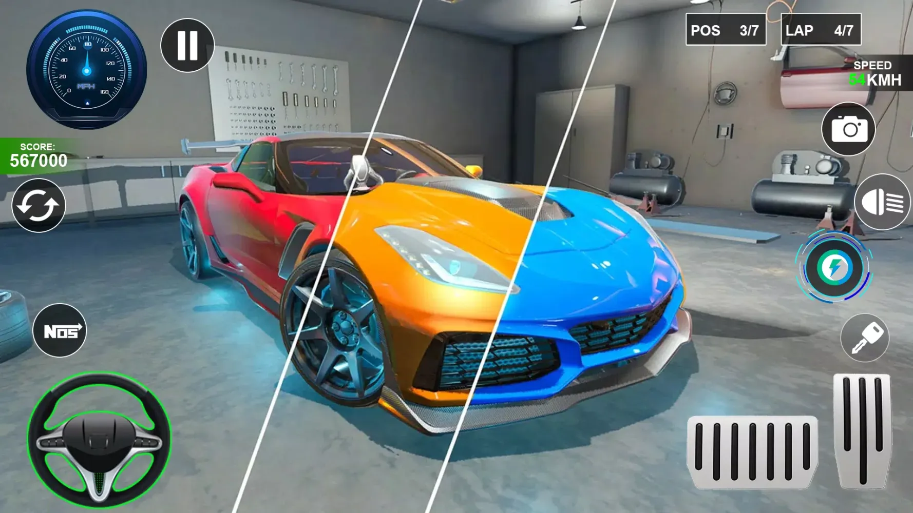 Zrzuty ekranu Sports Car Racing Games