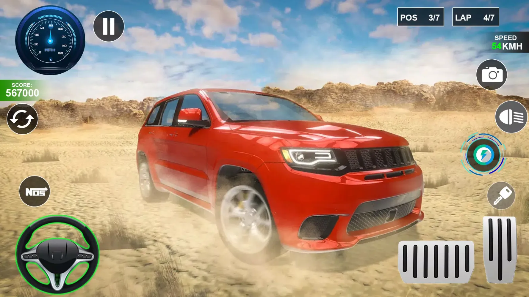 Zrzuty ekranu Sports Car Racing Games