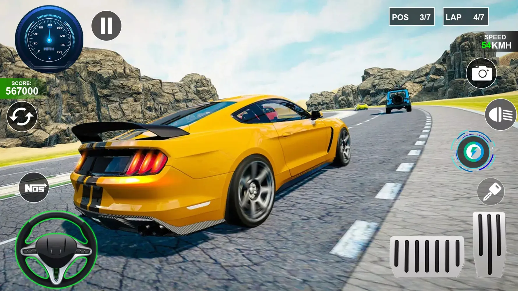 Zrzuty ekranu Sports Car Racing Games