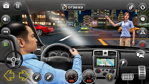 Screenshot di Crazy Car Taxi Simulator