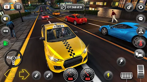 Screenshot di Crazy Car Taxi Simulator