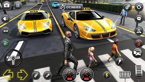 Screenshot di Crazy Car Taxi Simulator