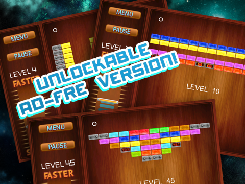 Arcade Ball and Brick Lite iPad  স্ক্রিনশট