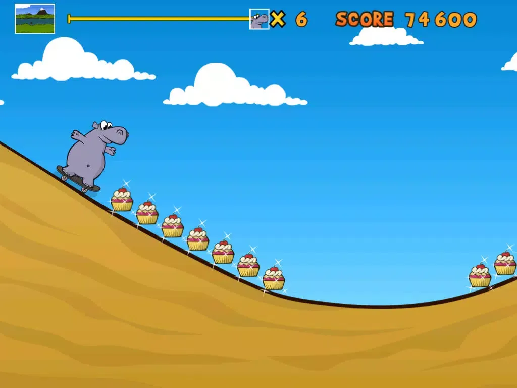 Hippo Rush Free iPad  Screenshots