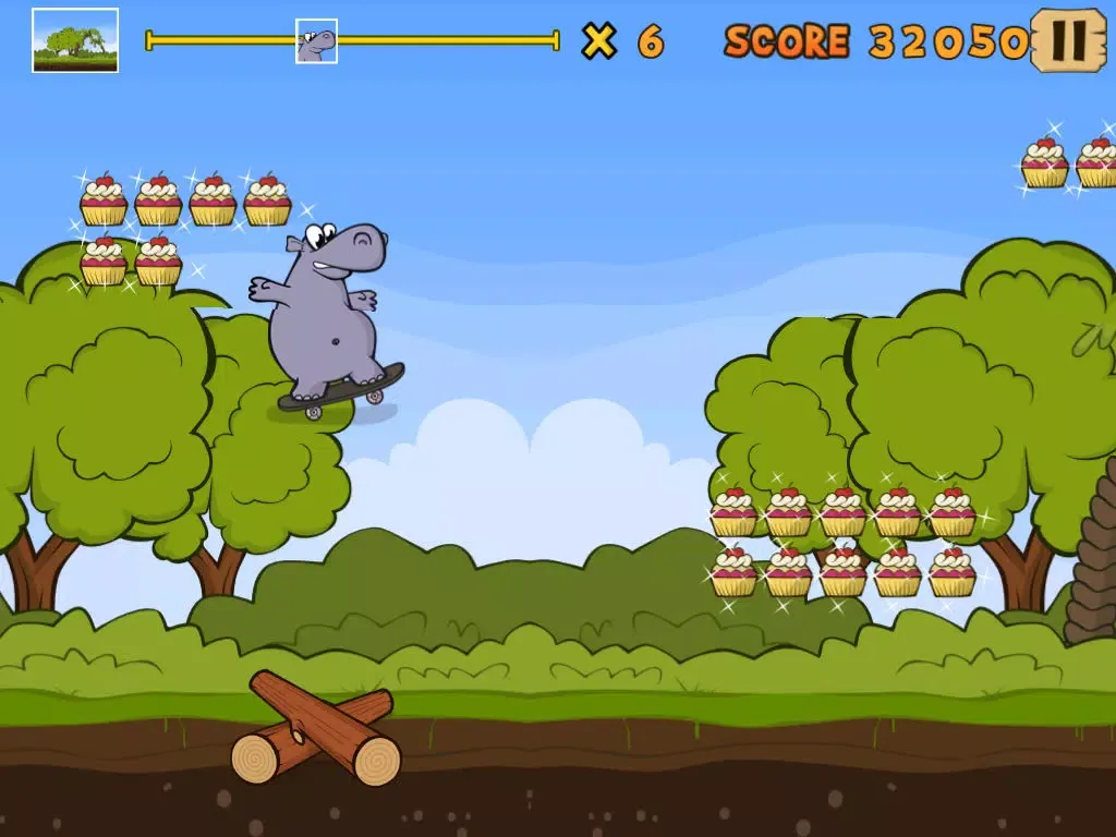 Hippo Rush Free iPad  Screenshots