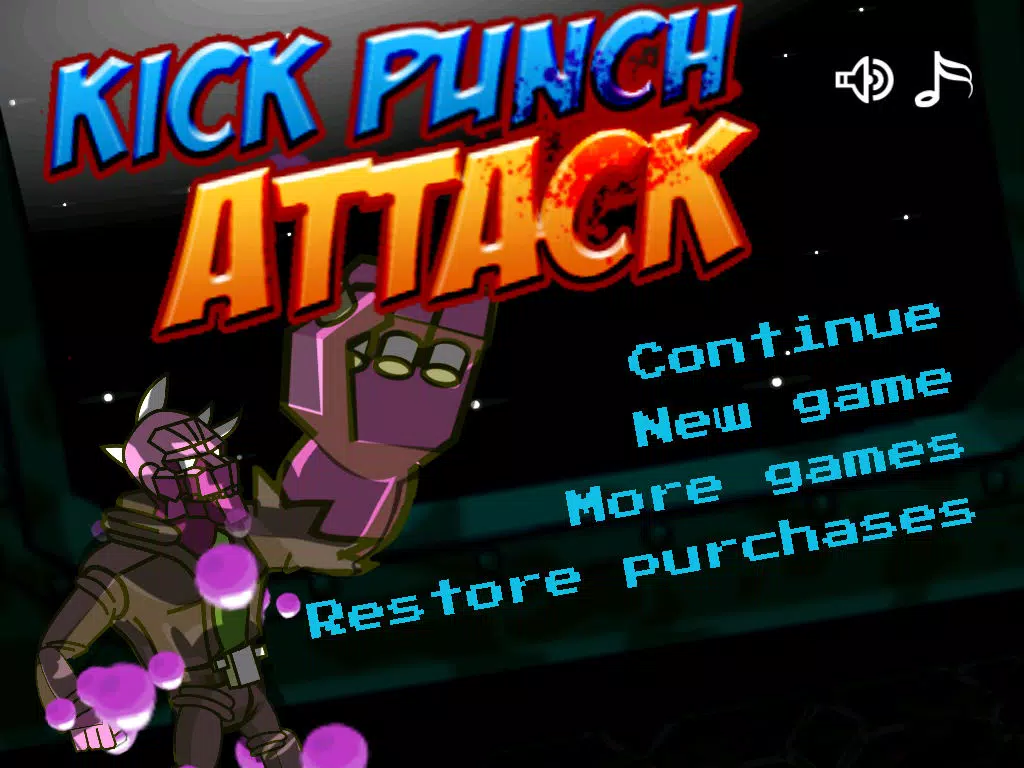 Kick Punch Attack Lite iPad 應用截圖