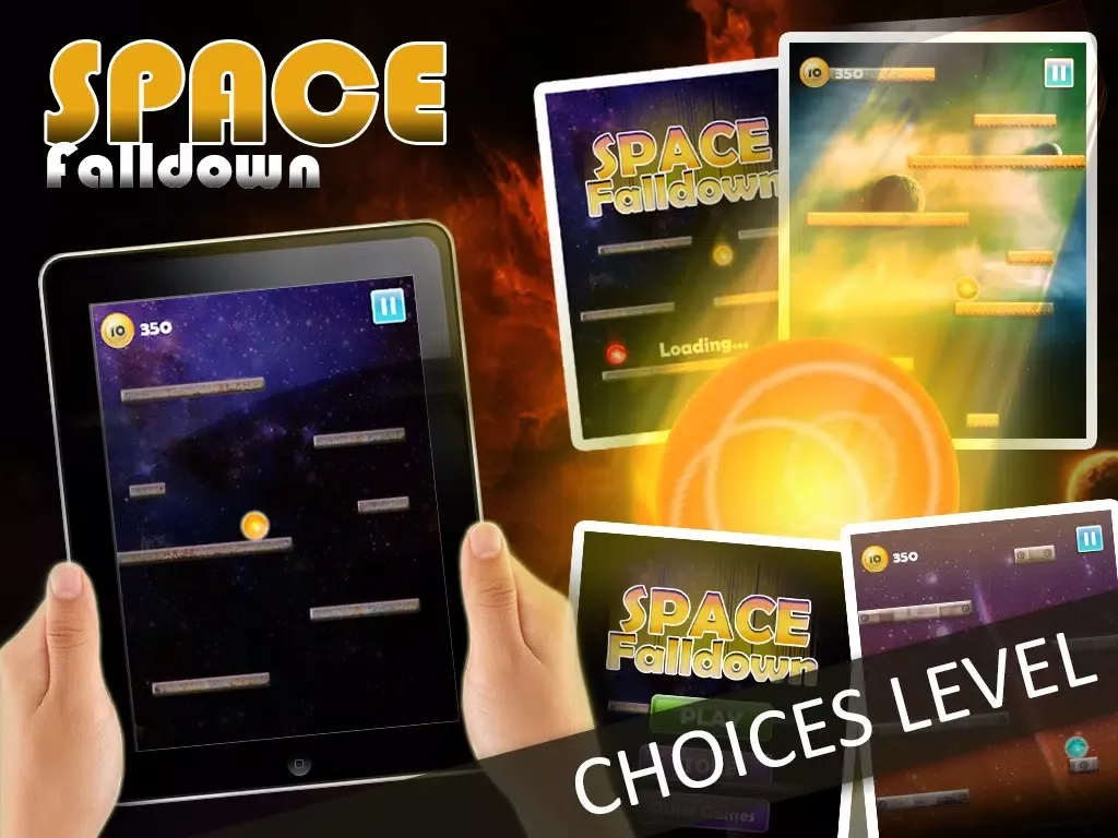 صور Space Falldown ! iPad 