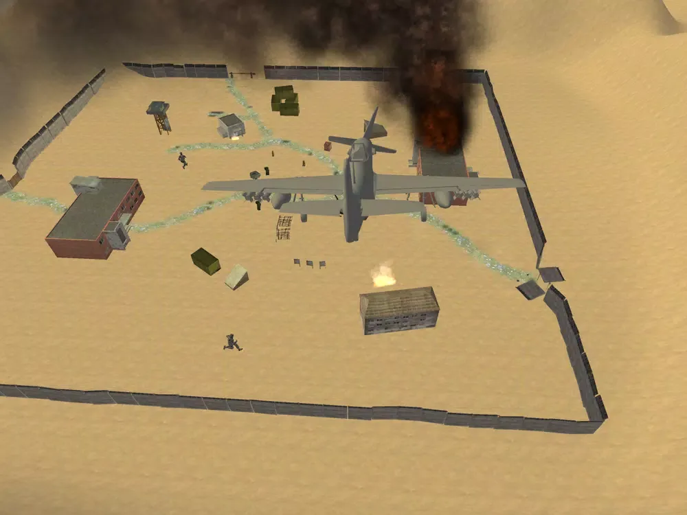 Counter Jet Sky Air Shooting iPad  Screenshots