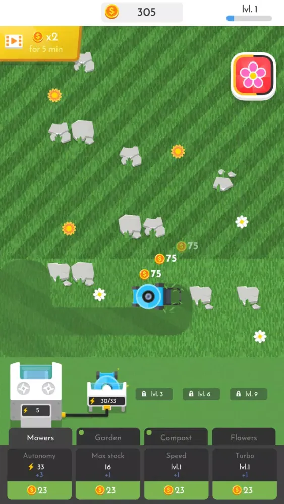 Ảnh chụp màn hình của Perfect Garden Idle