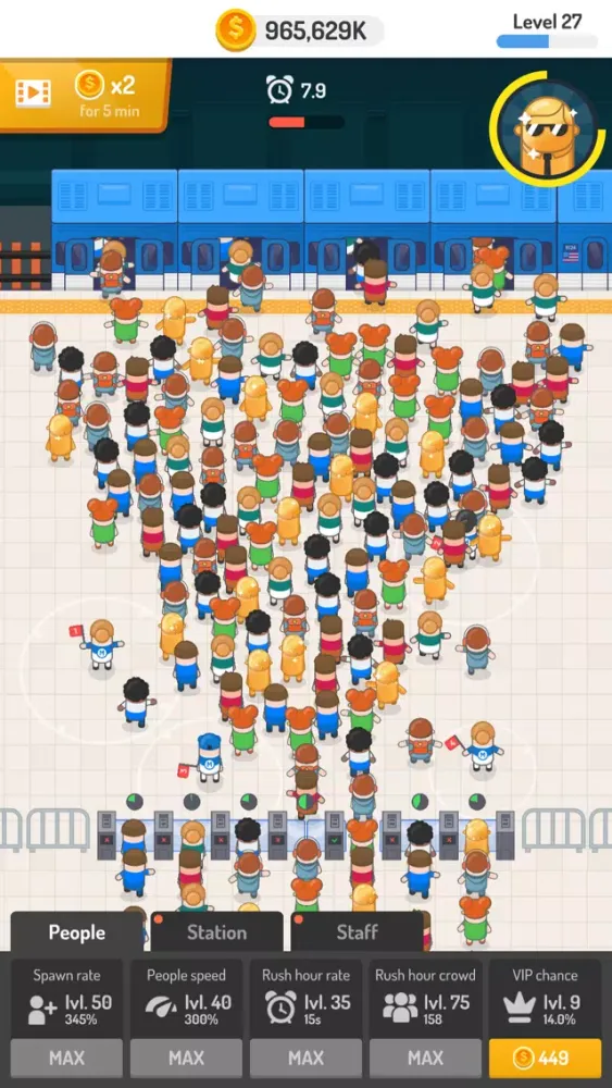 Captures d'écran de Rush Hour - Idle Game