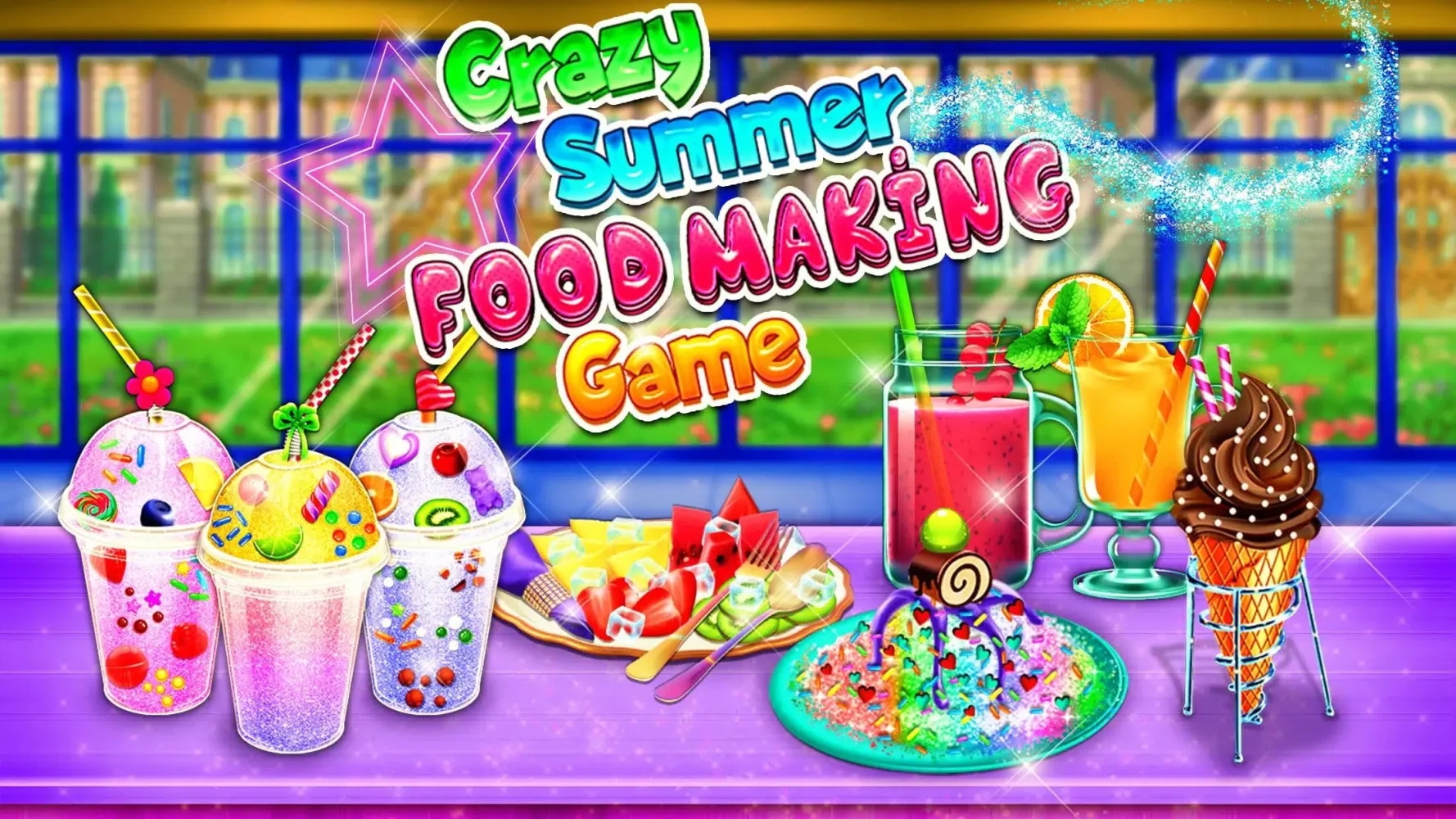 Icy Summer Food Making Game應用截圖