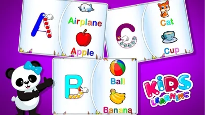 Ảnh chụp màn hình của Kids Learning ABC-123-Shapes