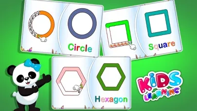 Ảnh chụp màn hình của Kids Learning ABC-123-Shapes