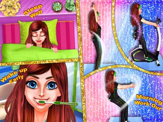 Model Fashion Girls Makeover iPad  سکرین شاٹس
